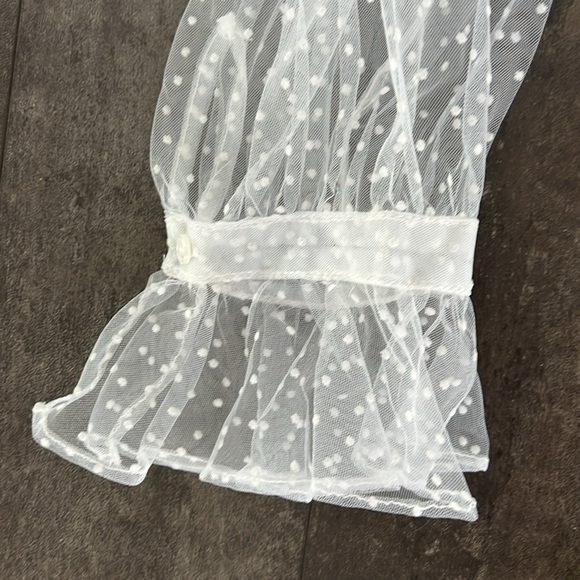 NWT Anthropologie Dolan Sheer Top, size 3x - Picture 6 of 11